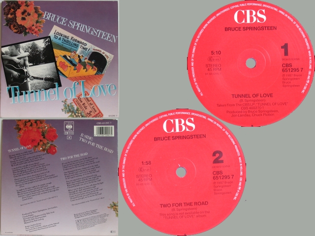 Bruce Springsteen - TUNNEL OF LOVE / TWO FOR THE ROAD